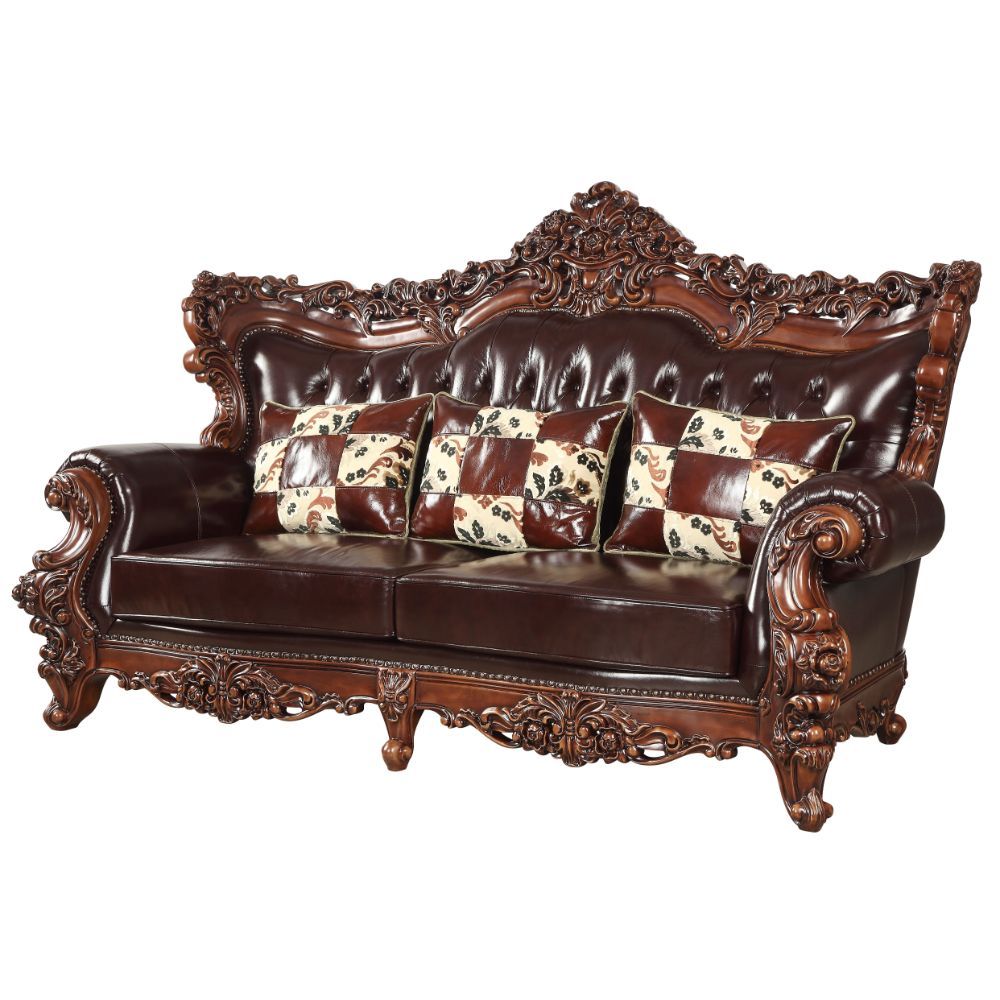 Forsythia Leather Sofa