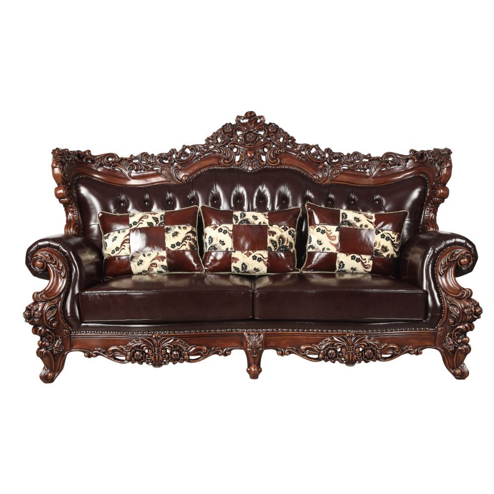 Forsythia Leather Sofa