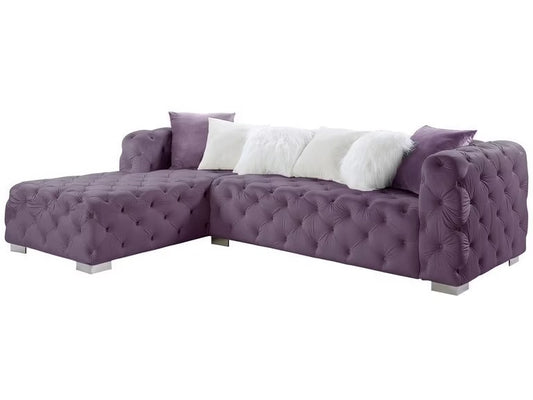 Qokmis Sofa LF CHAISE WITH TWO PILLOWS ONLY