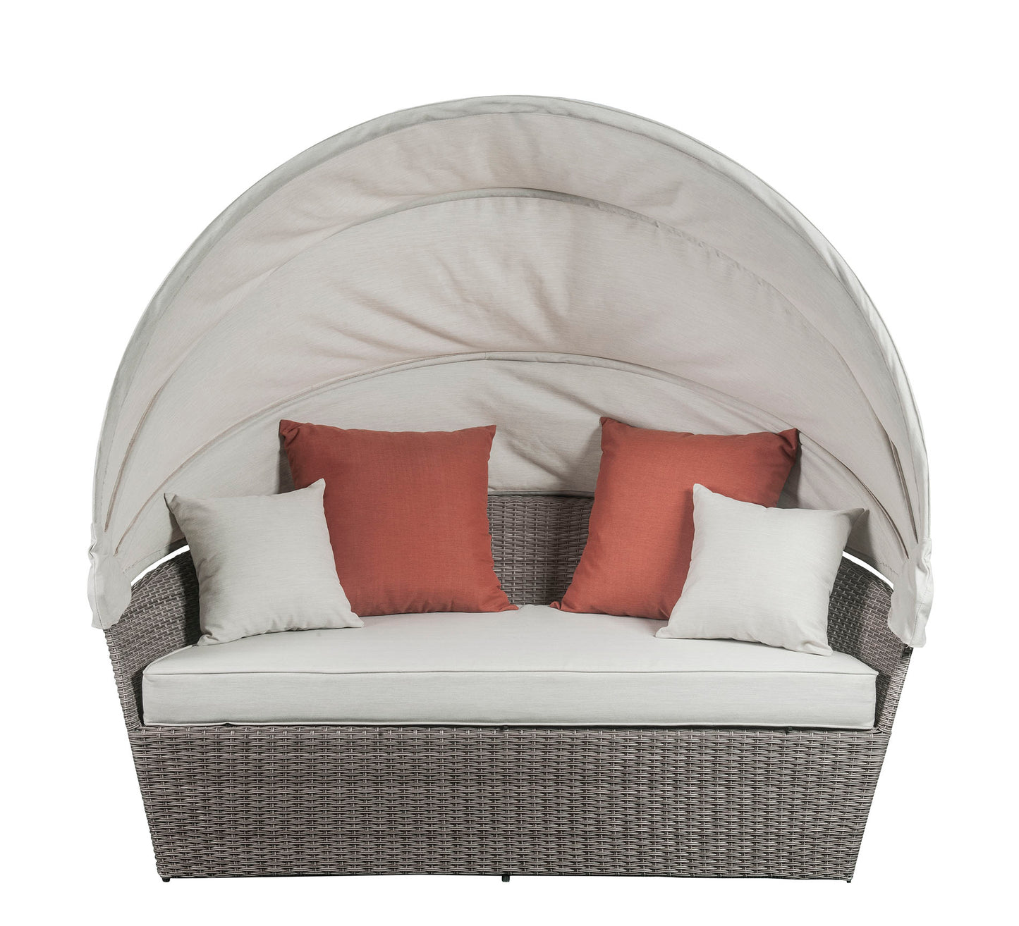 Salena Canopy Sofa and Ottoman