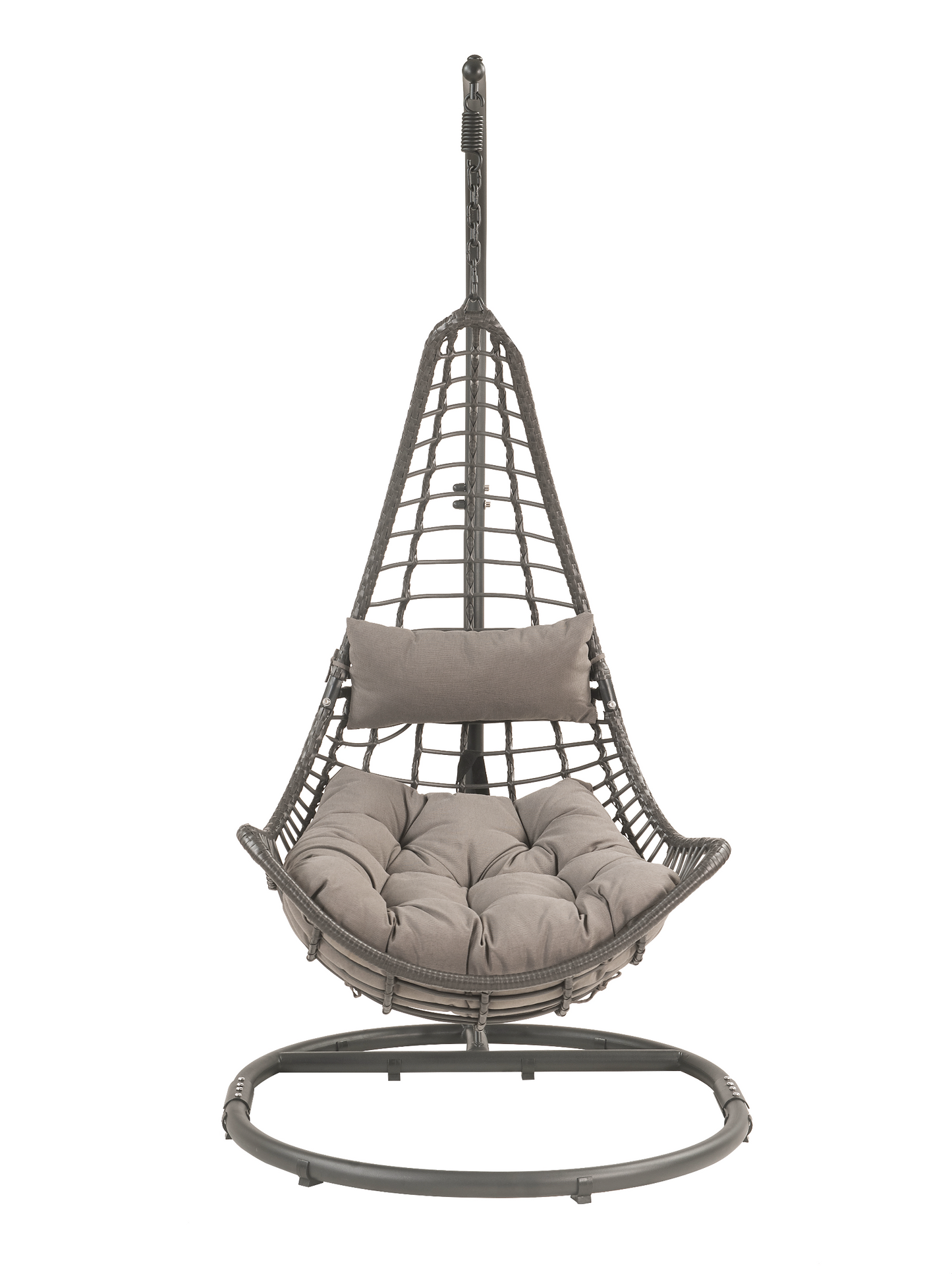Uzae hanging chair with stand