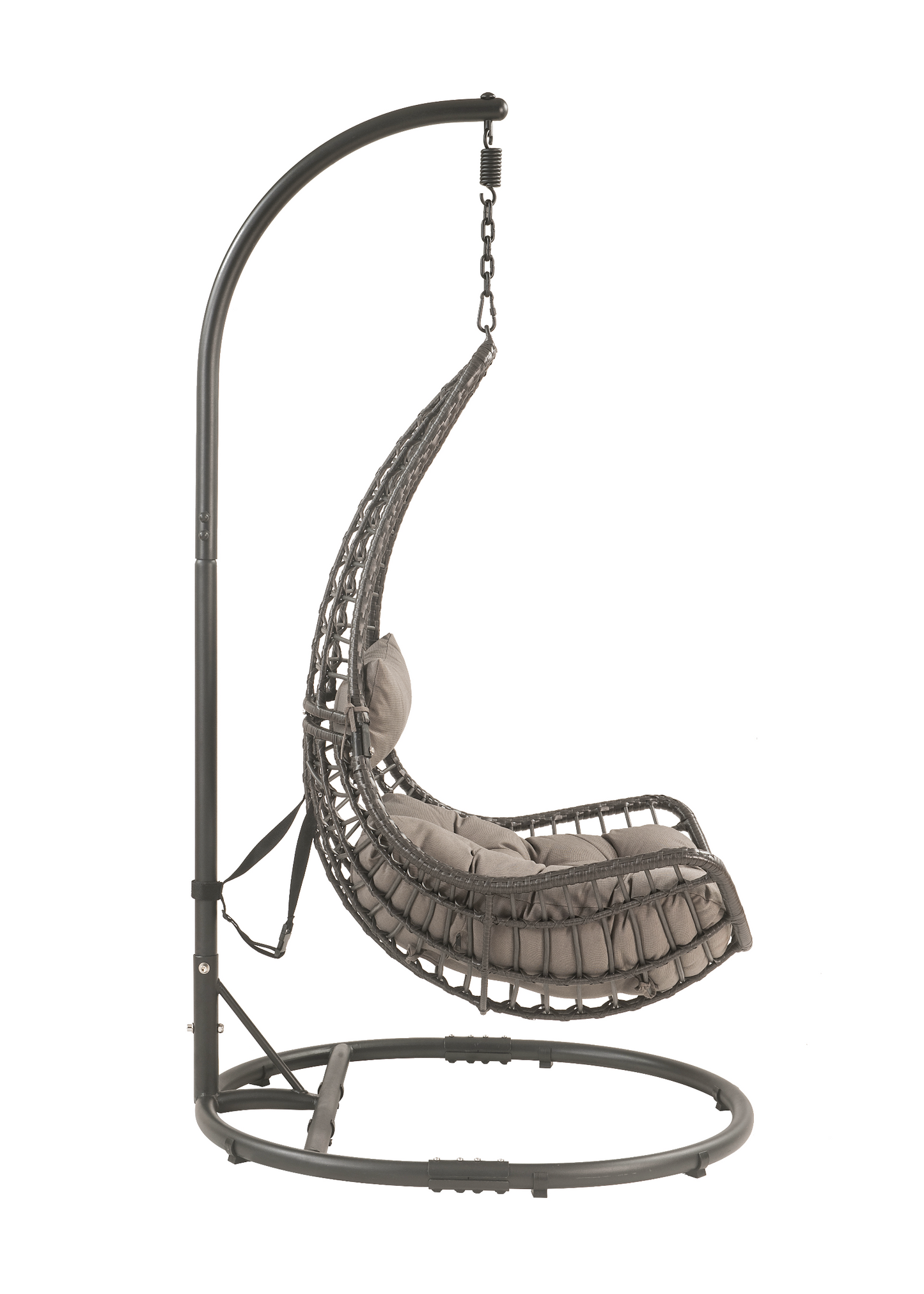 Uzae hanging chair with stand