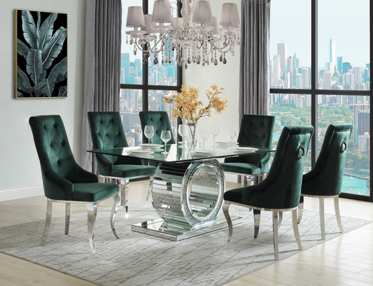 Noralie Dining Table with 6 Chairs