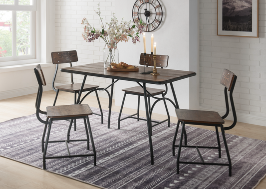 Paras Dining Table with 4 Chairs