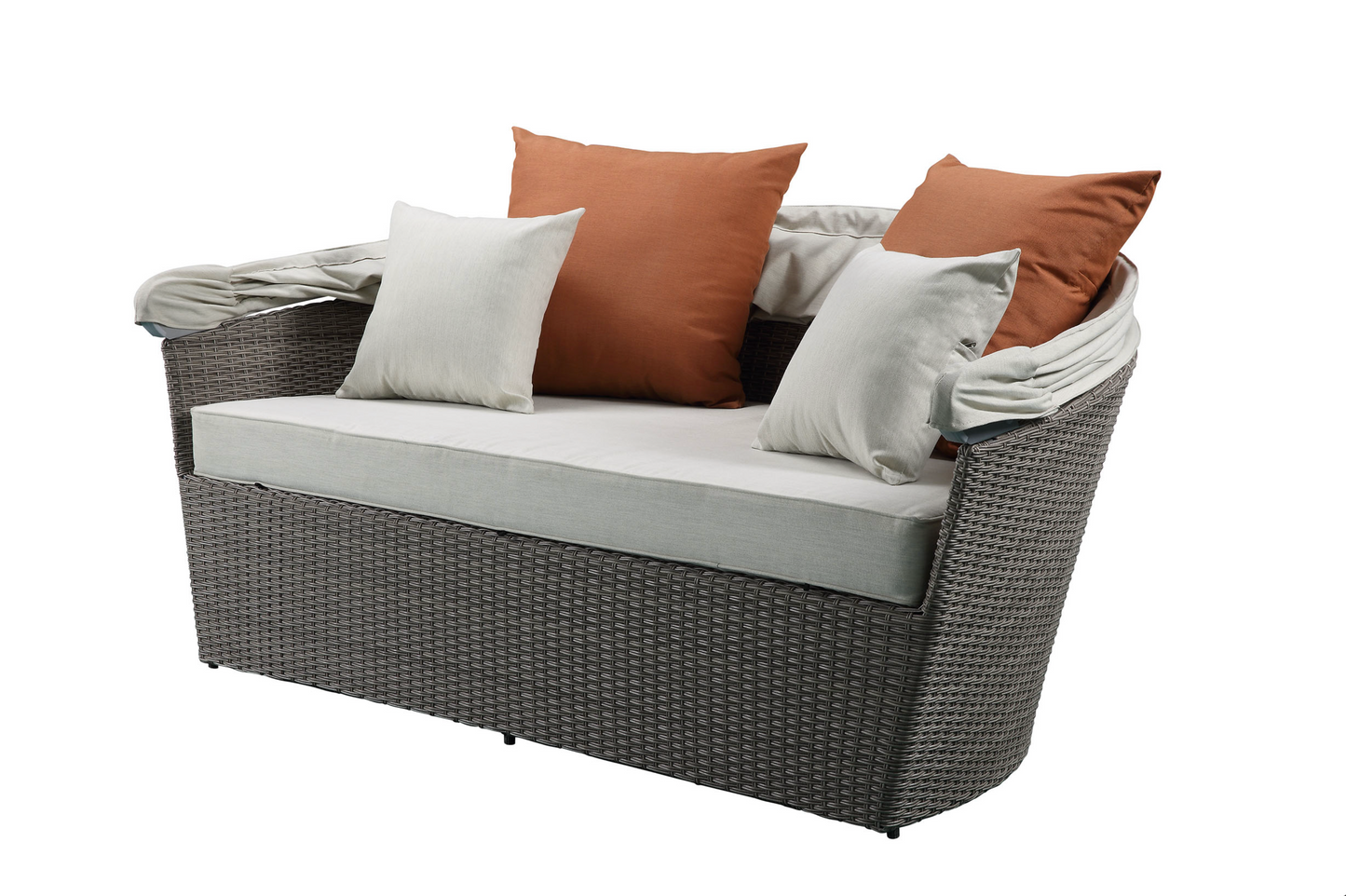Salena Canopy Sofa and Ottoman