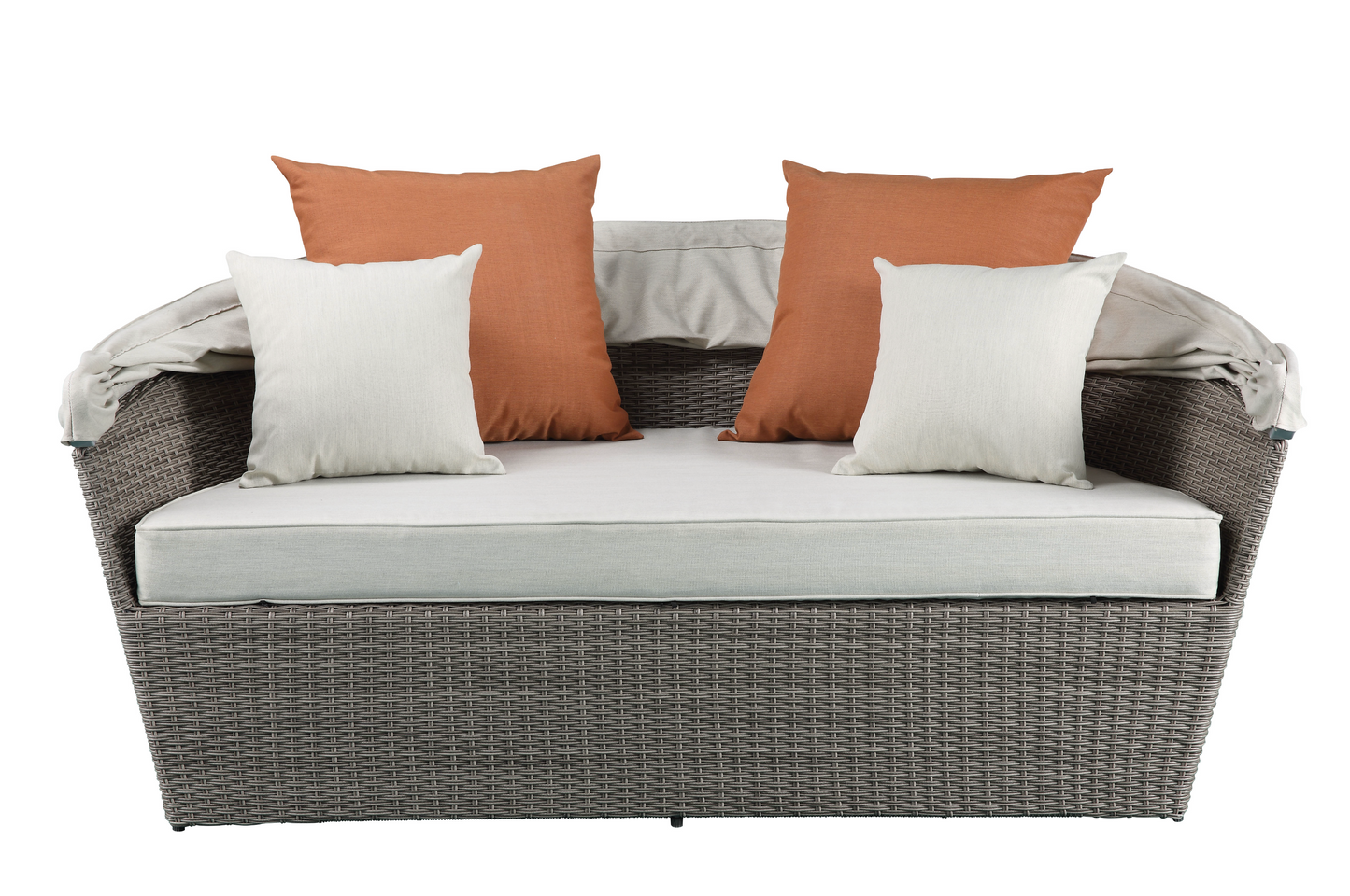 Salena Canopy Sofa and Ottoman