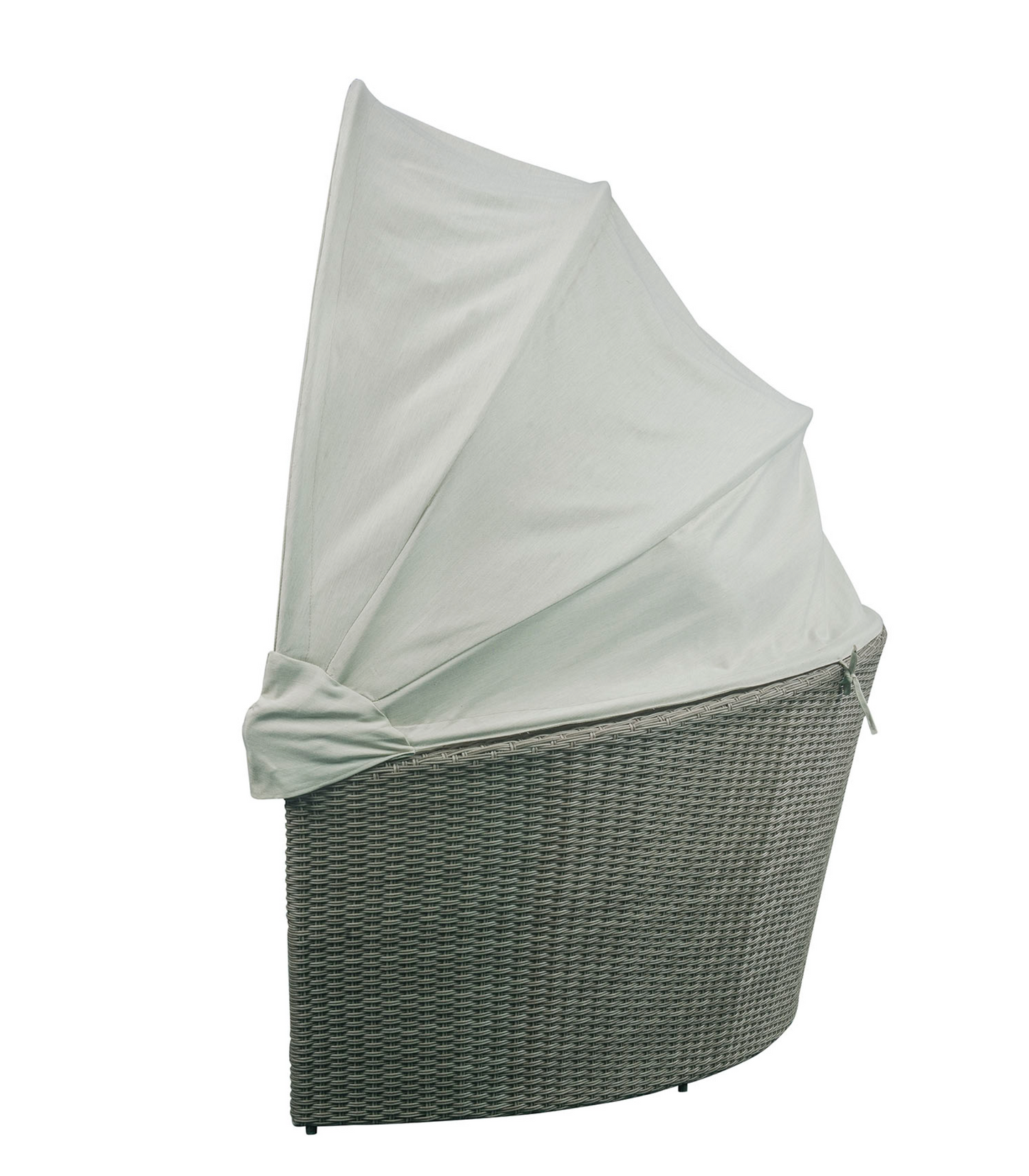 Salena Canopy Sofa and Ottoman