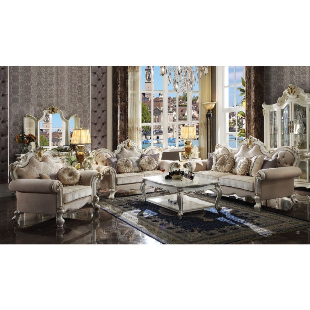 (Special Bundle Memetjan) Picardy Sofa Set + Chantelle Dining Set