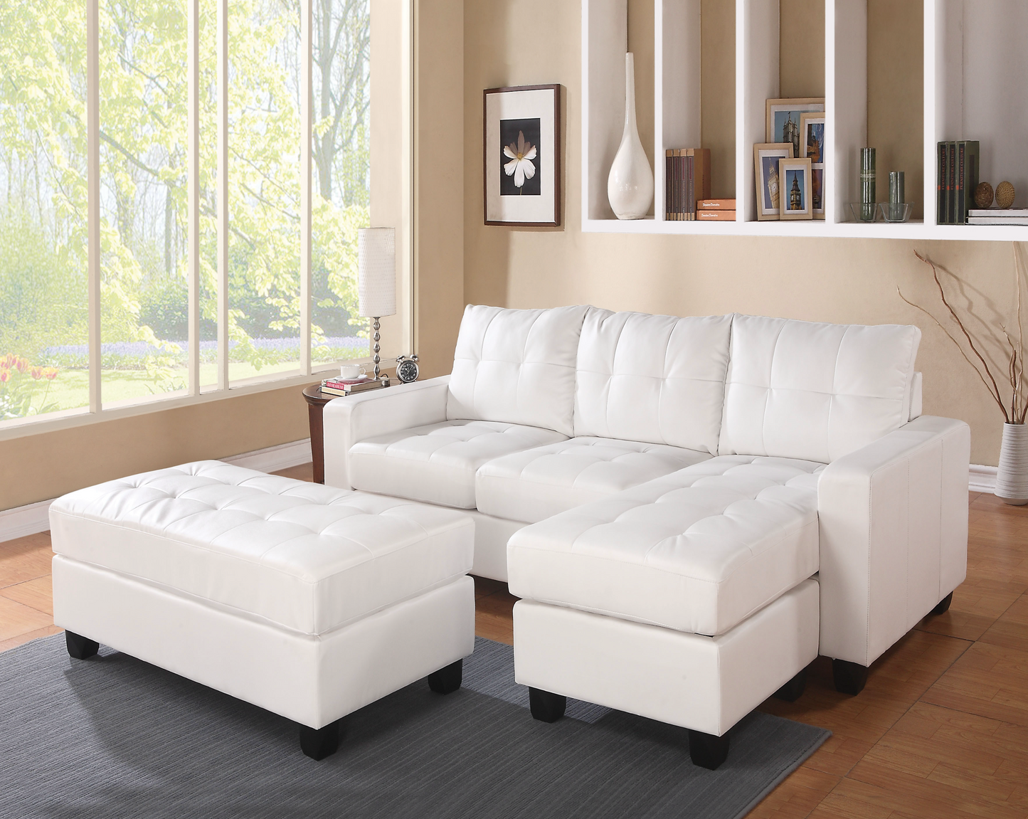 Lyssa Sectional With Ottoman