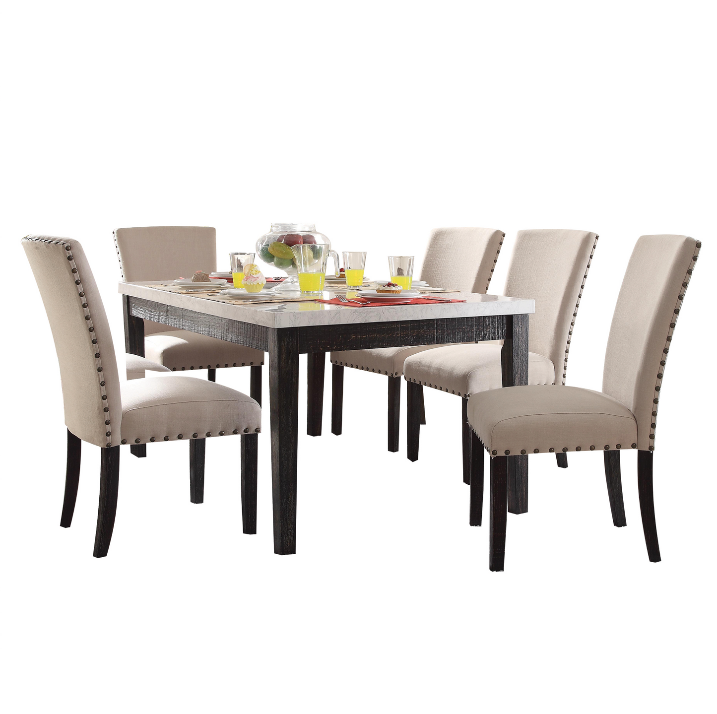 Nolan Dining Table with 6 Chairs